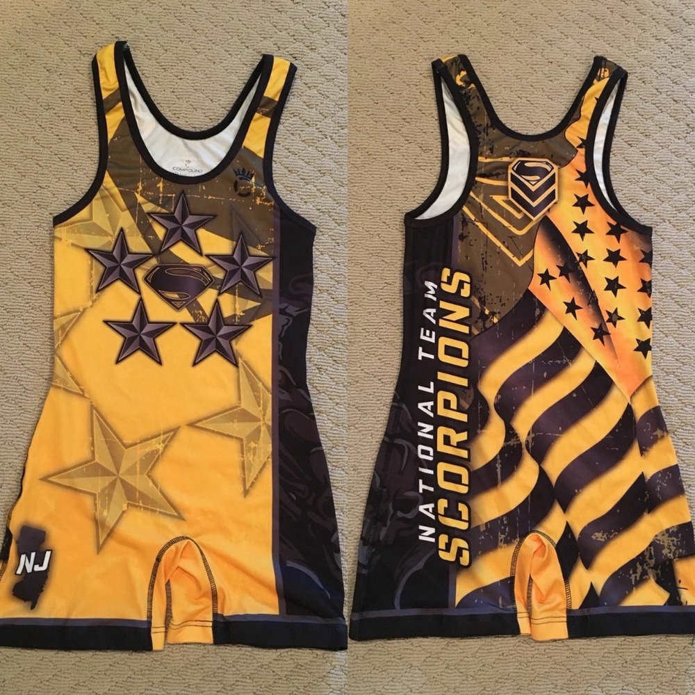 NJ Scorpions National Team Wrestling Singlet